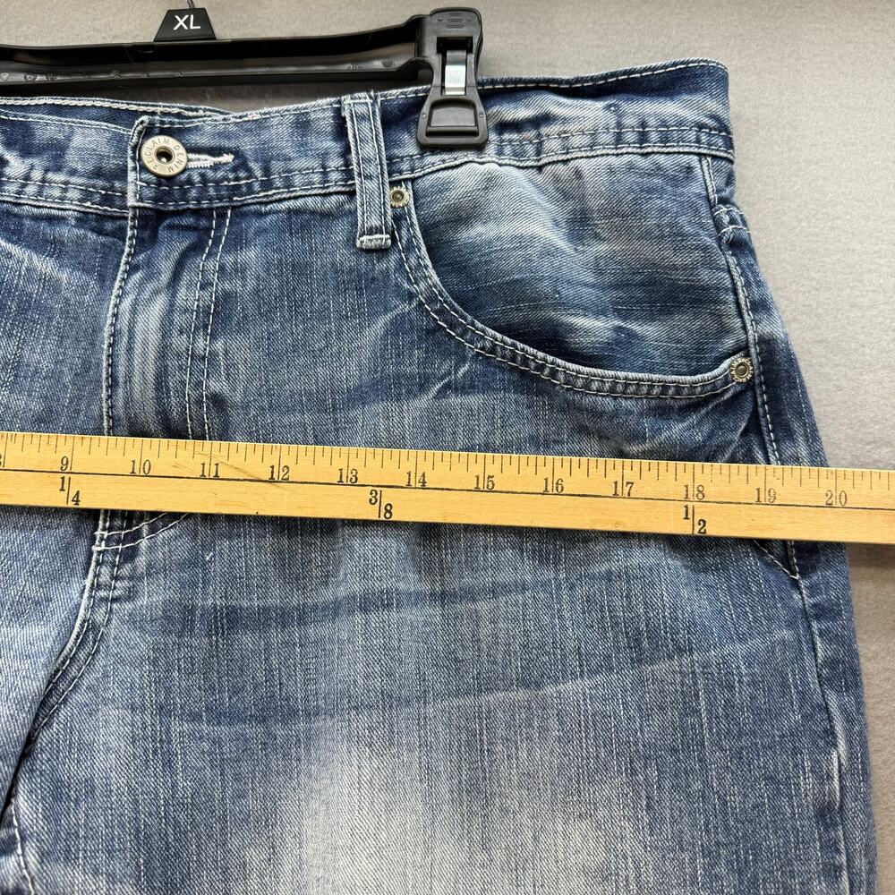 ReClaim Jeans By Buckle Men's 34L Blue Stone Wash Loose Straight Long Tall - Picture 13 of 15
